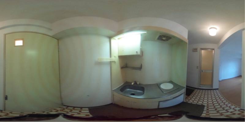 パノラマ画像キッチン