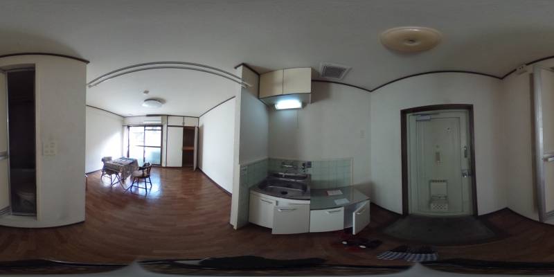 パノラマ画像洋室