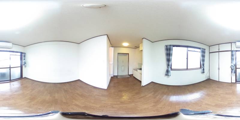 パノラマ画像洋室