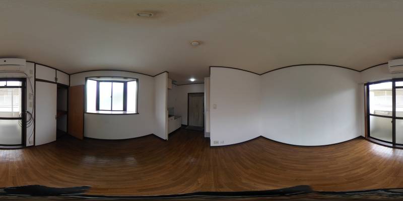 パノラマ画像洋室