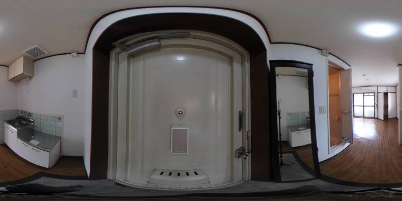 パノラマ画像玄関