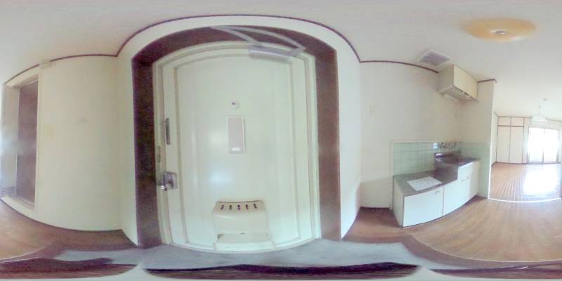 パノラマ画像玄関