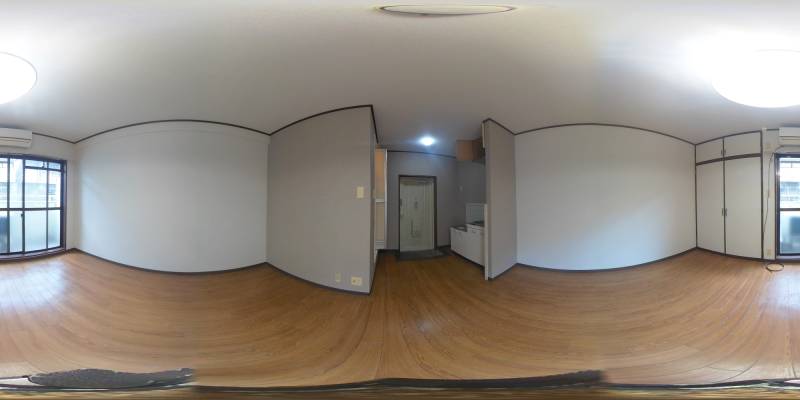 パノラマ画像洋室