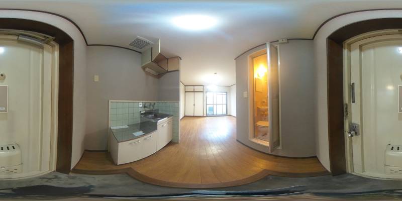 パノラマ画像玄関