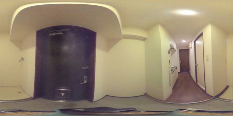 パノラマ画像玄関