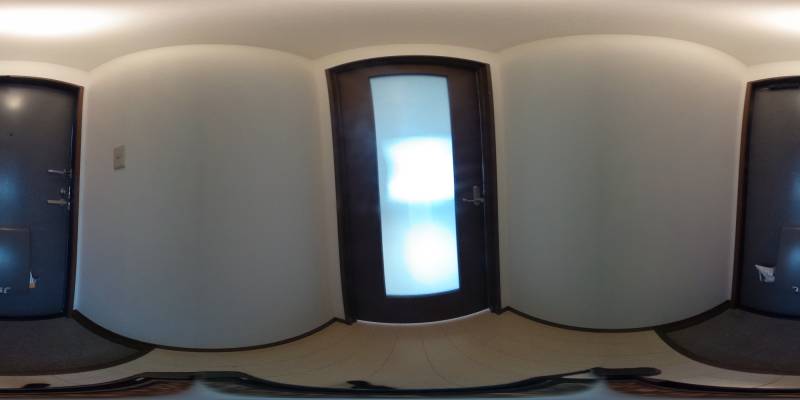 パノラマ画像玄関