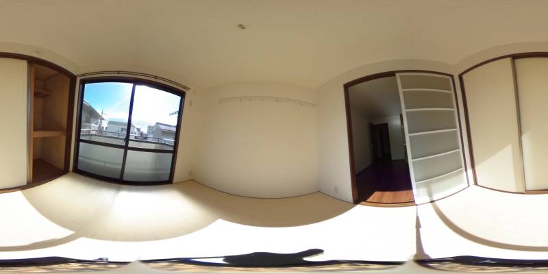 パノラマ画像洋室