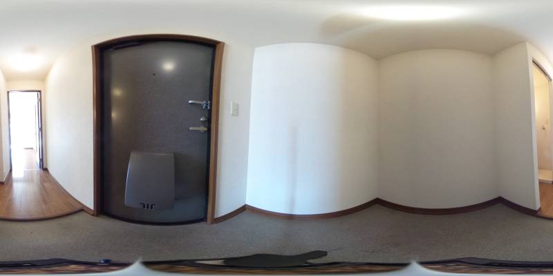 パノラマ画像玄関