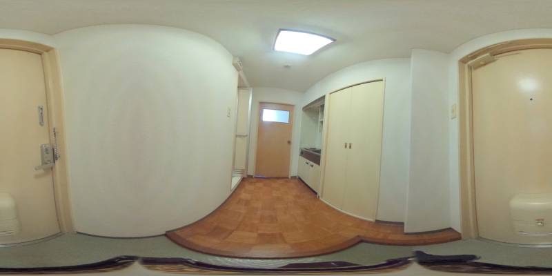 パノラマ画像玄関