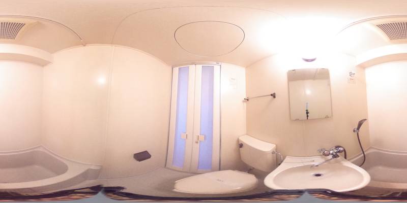 パノラマ画像洗面所