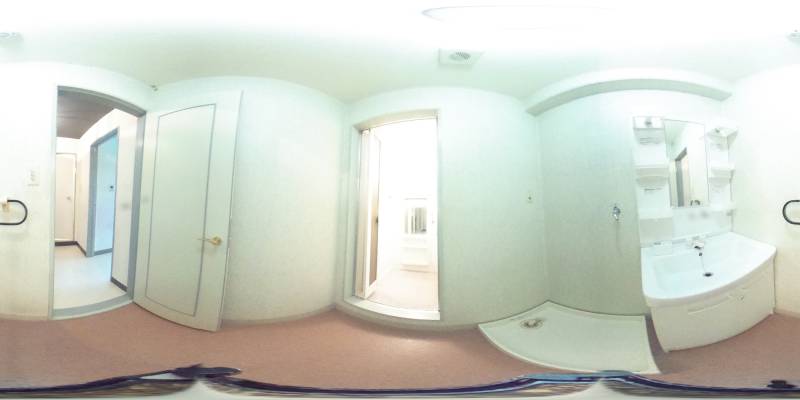 パノラマ画像洗面所