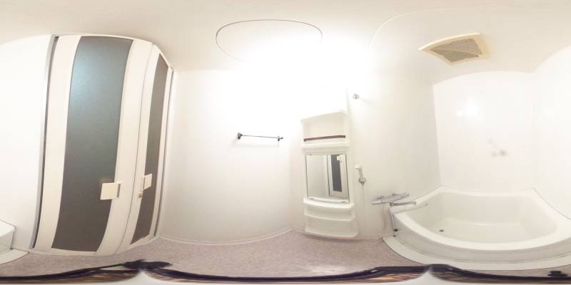パノラマ画像バスルーム