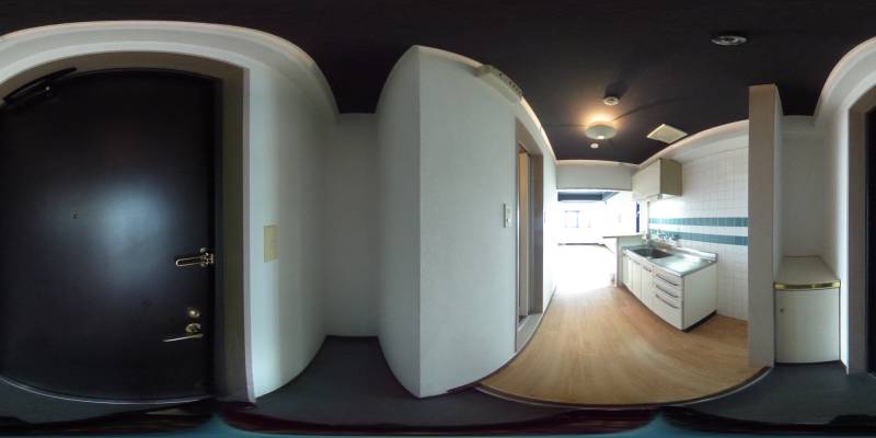 パノラマ画像玄関