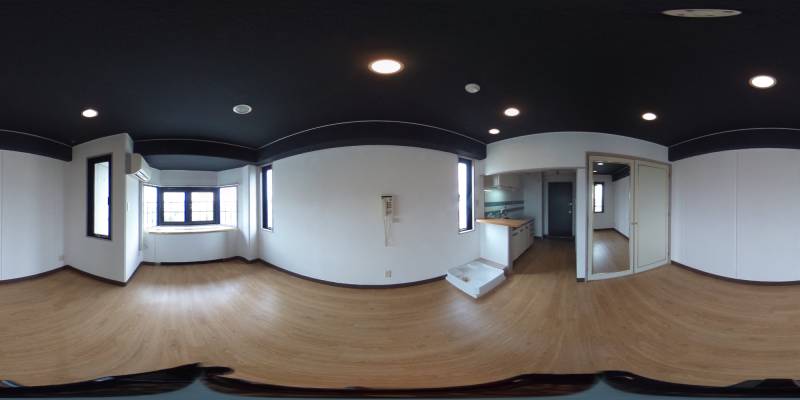 パノラマ画像洋室