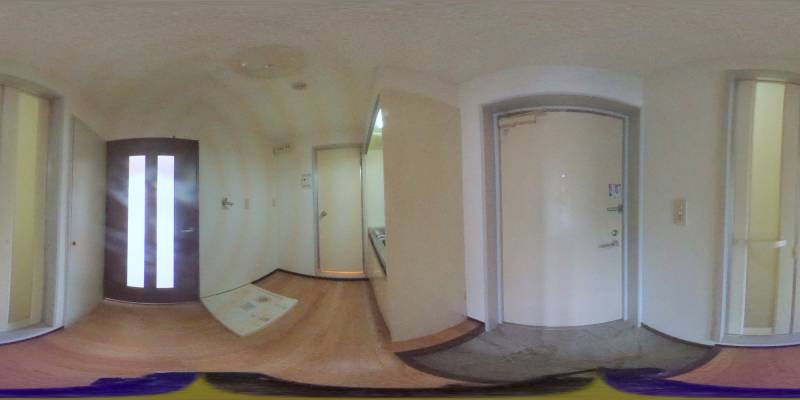 パノラマ画像玄関