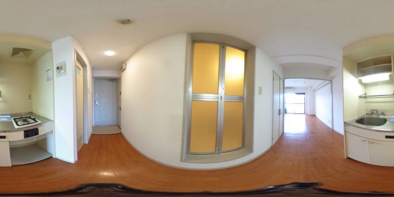 パノラマ画像キッチン