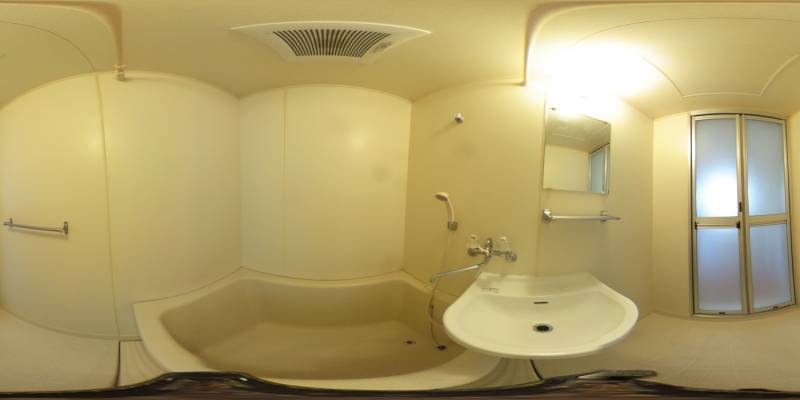 パノラマ画像バスルーム