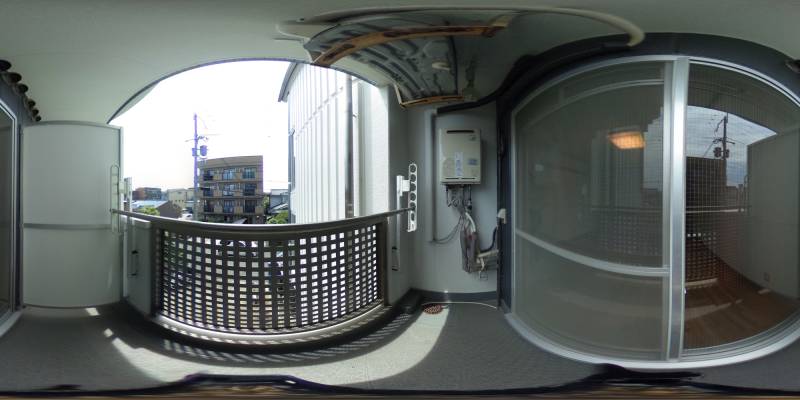 パノラマ画像洋室