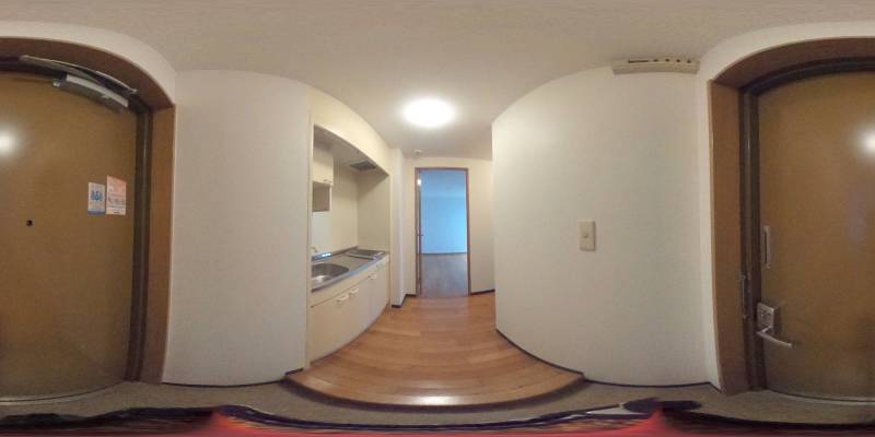 パノラマ画像玄関