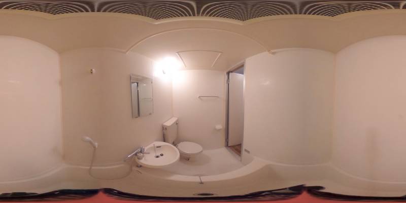 パノラマ画像バスルーム