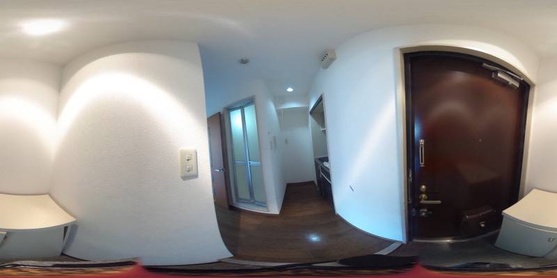 パノラマ画像玄関