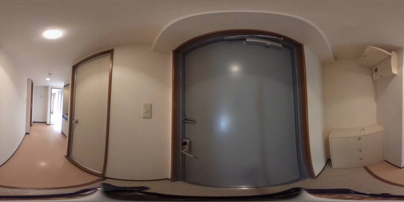 パノラマ画像玄関