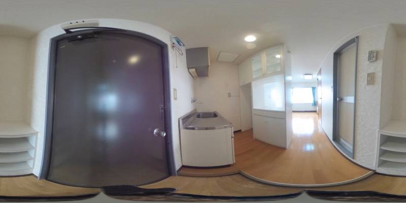 パノラマ画像玄関