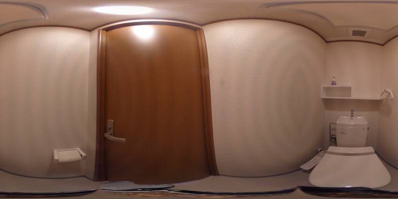 パノラマ画像トイレ