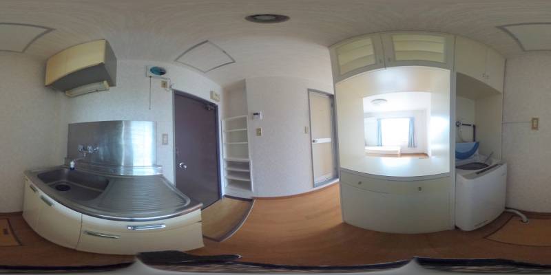 パノラマ画像キッチン