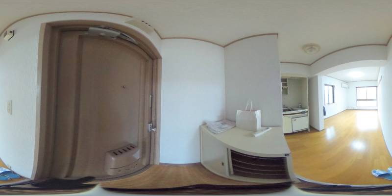 パノラマ画像玄関