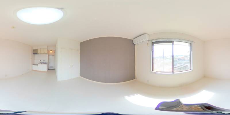 パノラマ画像洋室