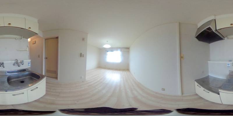 パノラマ画像キッチン