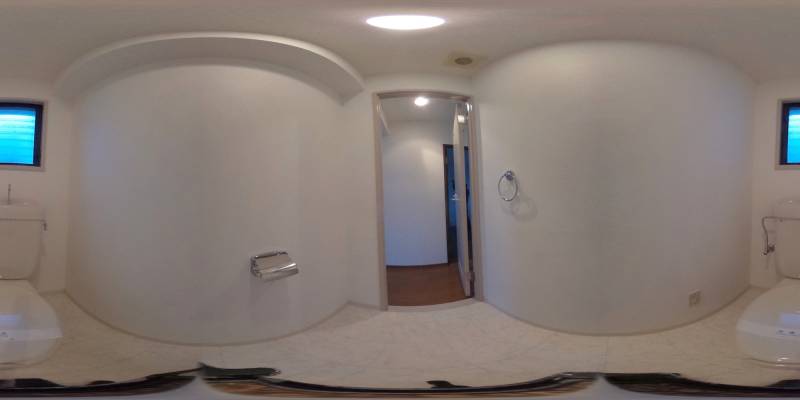 パノラマ画像トイレ