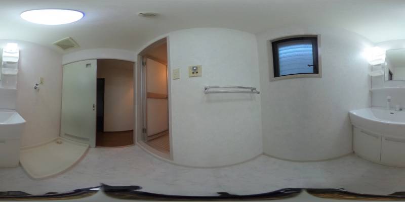 パノラマ画像洗面所