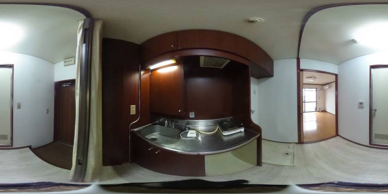 パノラマ画像キッチン