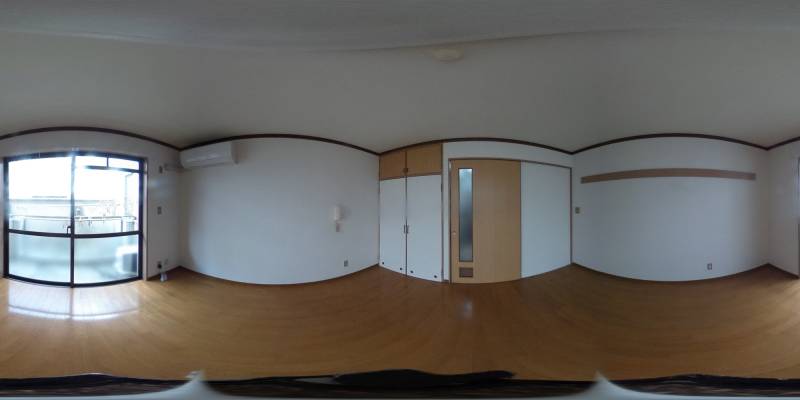 パノラマ画像洋室