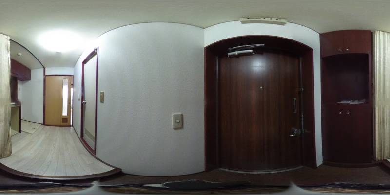 パノラマ画像玄関