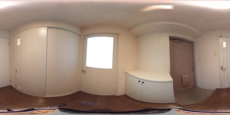 パノラマ画像玄関