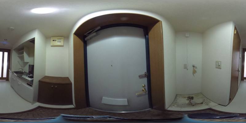 パノラマ画像玄関