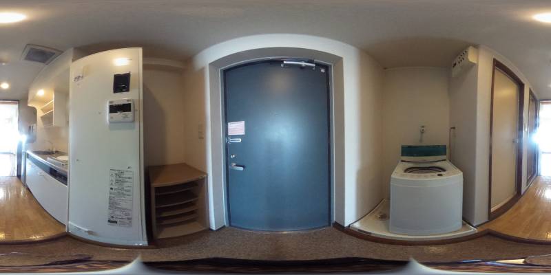 パノラマ画像玄関