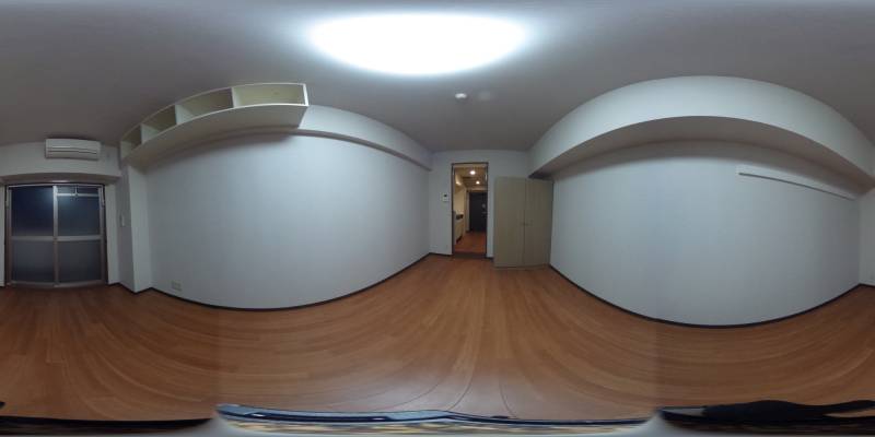 パノラマ画像洋室