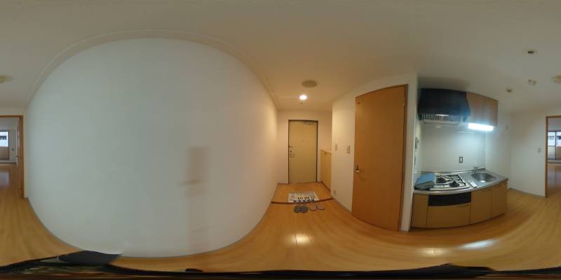 パノラマ画像玄関