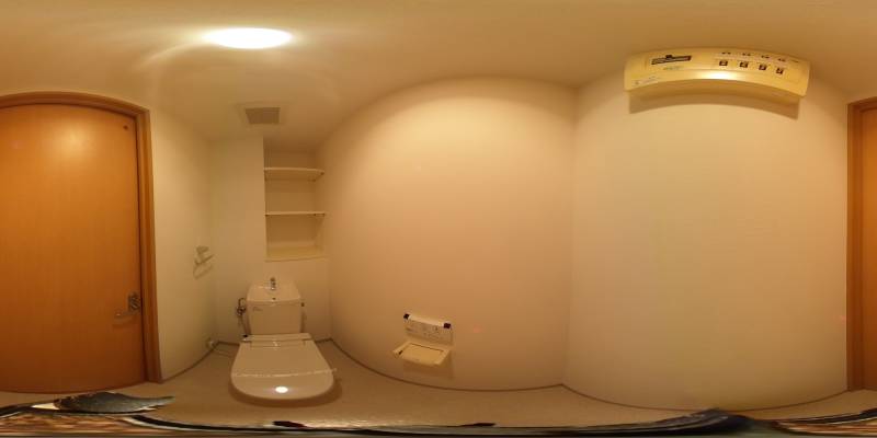 パノラマ画像トイレ