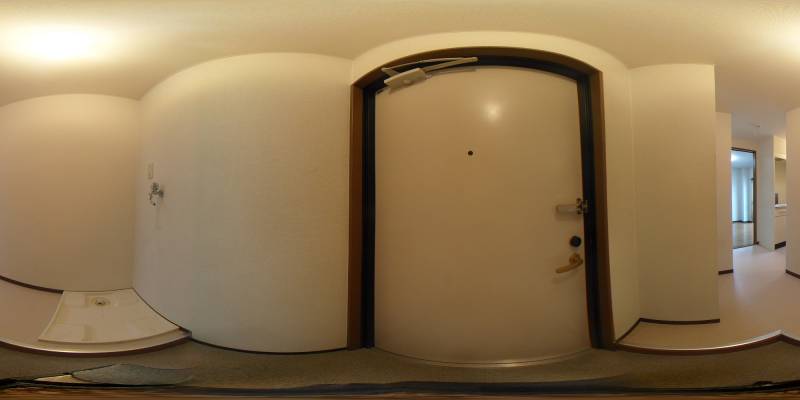 パノラマ画像玄関