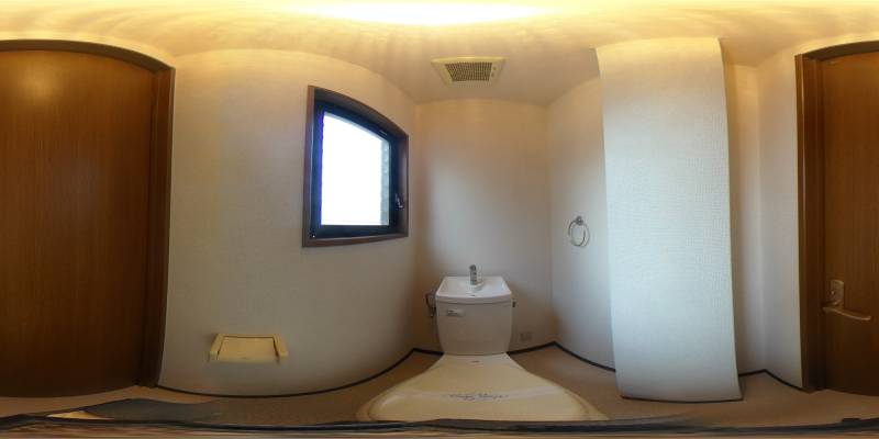 パノラマ画像トイレ