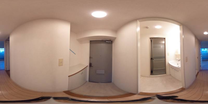パノラマ画像玄関