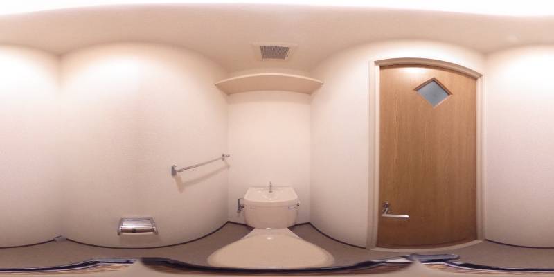 パノラマ画像トイレ