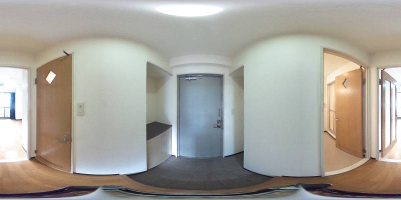 パノラマ画像玄関