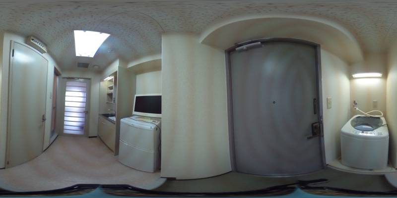 パノラマ画像玄関