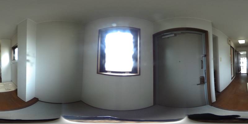 パノラマ画像玄関